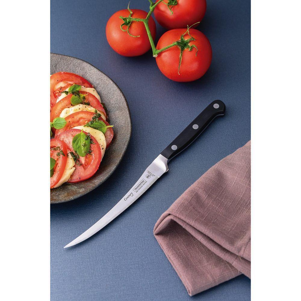 Faca Para Tomate Century Com Lâmina De Aço Inox E Cabo De Policarbonato E Fibra De Vidro Tramontina - 2