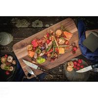 Jogo De Talheres Jumbo Para Churrasco Tramontina Em Aço Inox Com Cabo Castanho Polywood 4 Peças Tramontina - 5