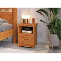 Mesa De Cabeceira Tóquio Com 2 Gavetas 100% Mdf Camas Fenix - 3