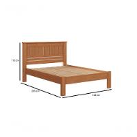 Cama De Casal Robusta Mônaco Estrado Resistente Camas Fenix - 2