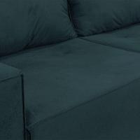 Sofá 2 Lugares Onix 1,80m Para Sala Confortavel Sued Herrero Cor:azul Marinho - 2