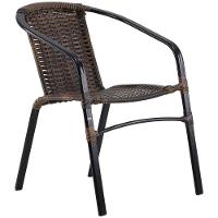 6 Cadeiras Floripa E Mesa Tampo Ripado Aluminio Piscina Jardim Trama Original Argila - 5