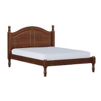 Cama Casal Linha Ouro Café Para Colchão 158 X 1,98Cm Pinus - 1