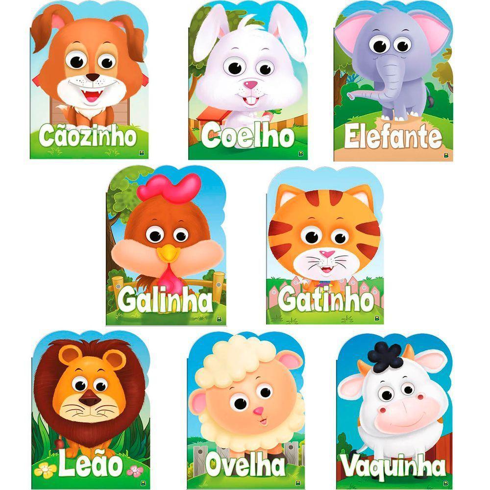 Kit Com 8 Livros Infantil Para Ler - Coleção Olha Quem Sou - 1