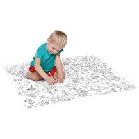 Kit 2 Livros Para Colorir Infantil Tapete Gigante 98x68cm - 2