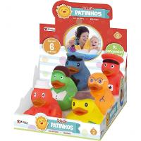 Brinquedos De Banho Para Bebê 6 Patinhos De Vinil - 2