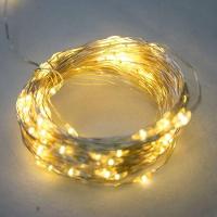 Fio Led Luz Amarela 100 Lâmpadas Usb Com Música 10m - 2