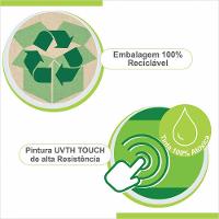 Aéreo 03 Portas Reflecta Valência Branco Salleto Móveis Cinamomo Com Off White - 2