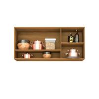 Aéreo 03 Portas Reflecta Valência Branco Salleto Móveis Carvalho Com Grafite - 6