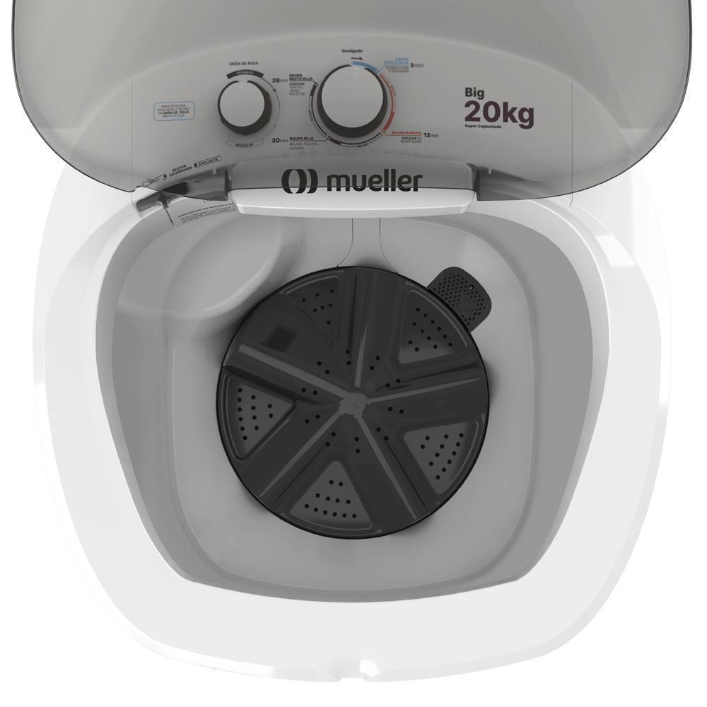 Tanquinho Mueller 20 Kg Big Branca - 220v - 4