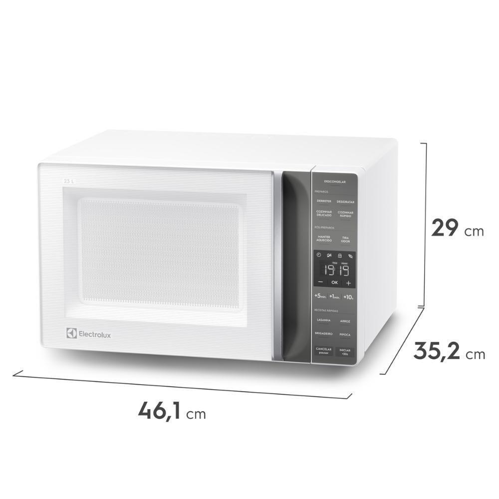 Micro-ondas Electrolux Efficient 23 Litros Branco Me23b 127v - 6