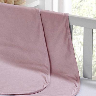 Cueiro Duplo Tecebem Baby Malha Liso Kinder 80cmx90cm Rosinha
