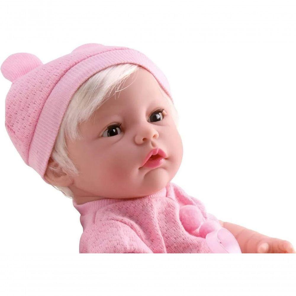 Boneca Reborn Diver New Born Premium Com Cabelo - Divertoys - 6