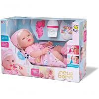 Boneca Reborn Diver New Born Premium Com Cabelo - Divertoys - 1
