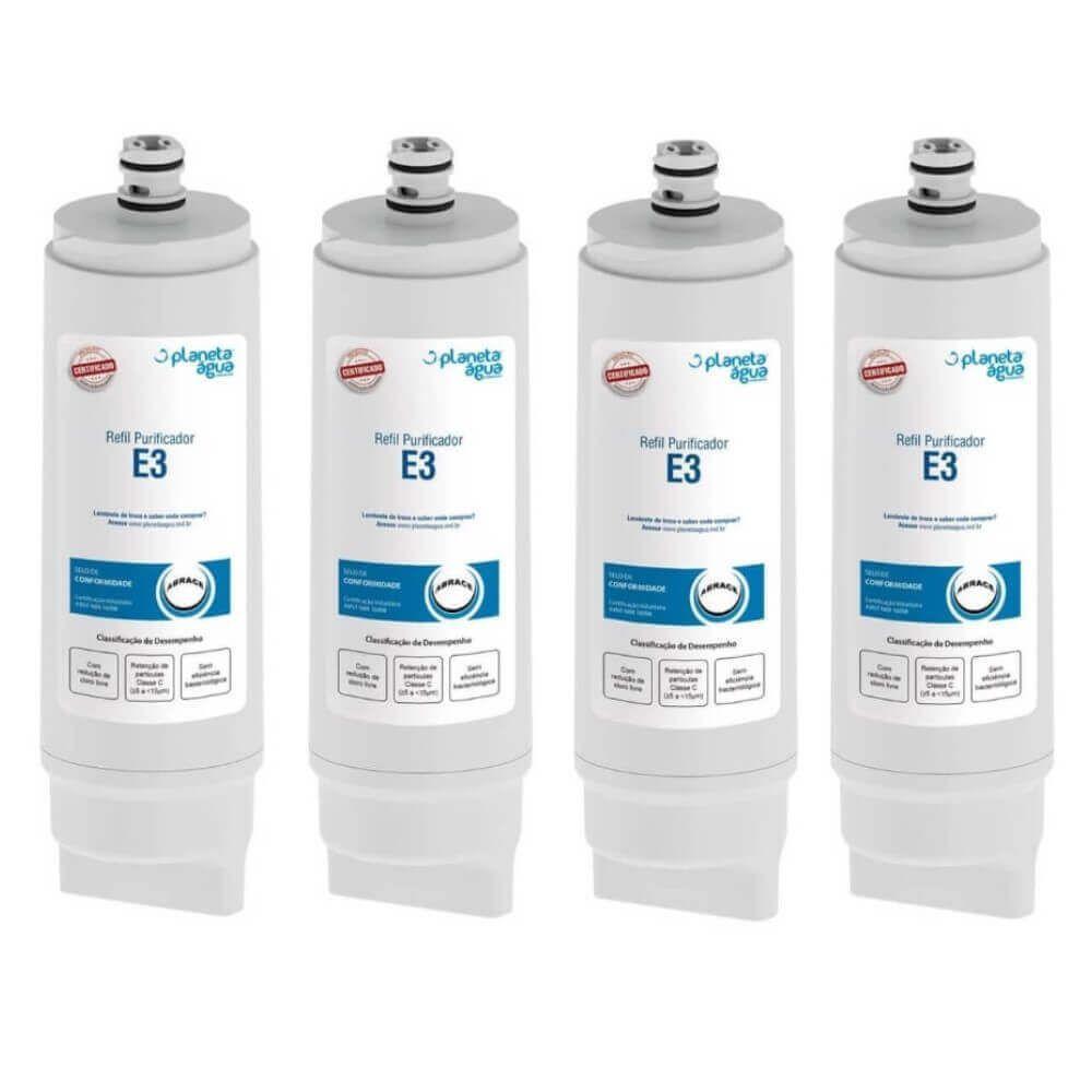 Kit 4 Refil Filtro Purificador Ibbl Fr600 C+3 Immaginare Evo - 1
