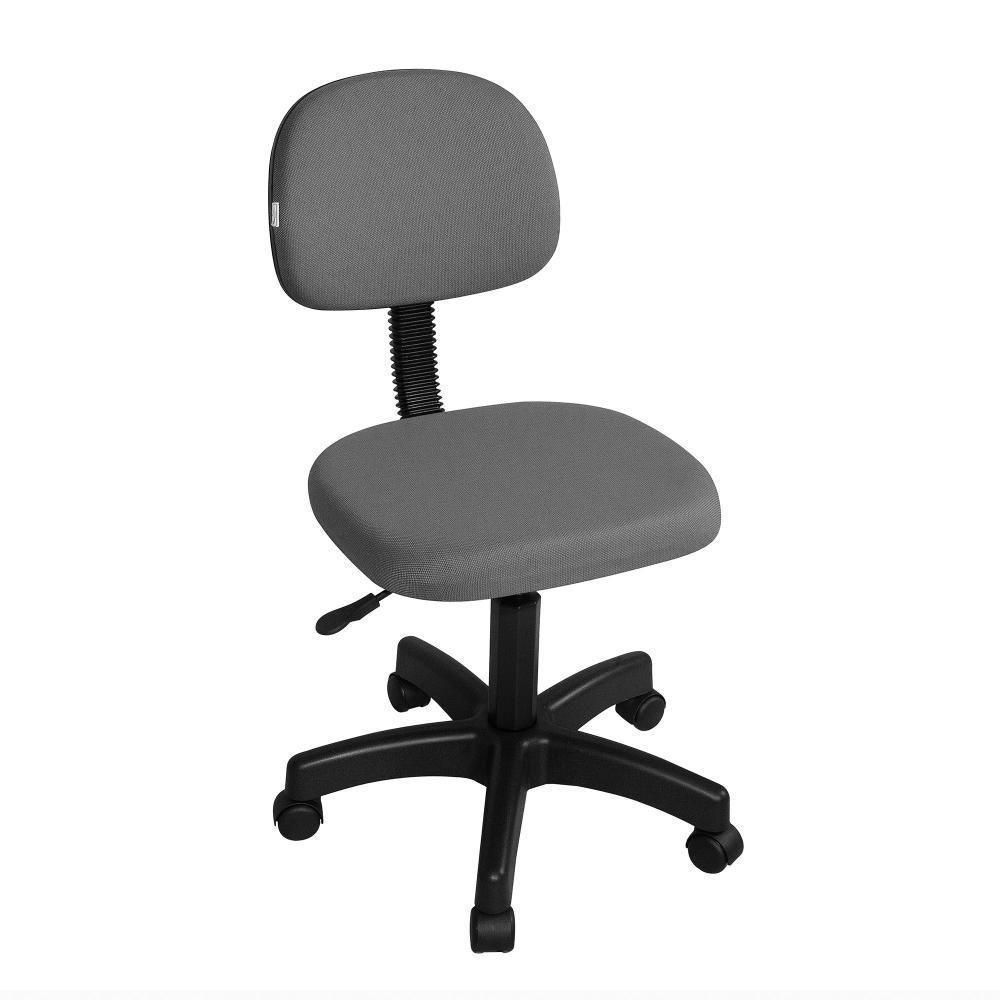 5 Cadeiras Para Escritório Giratória Viena Cinza - 1