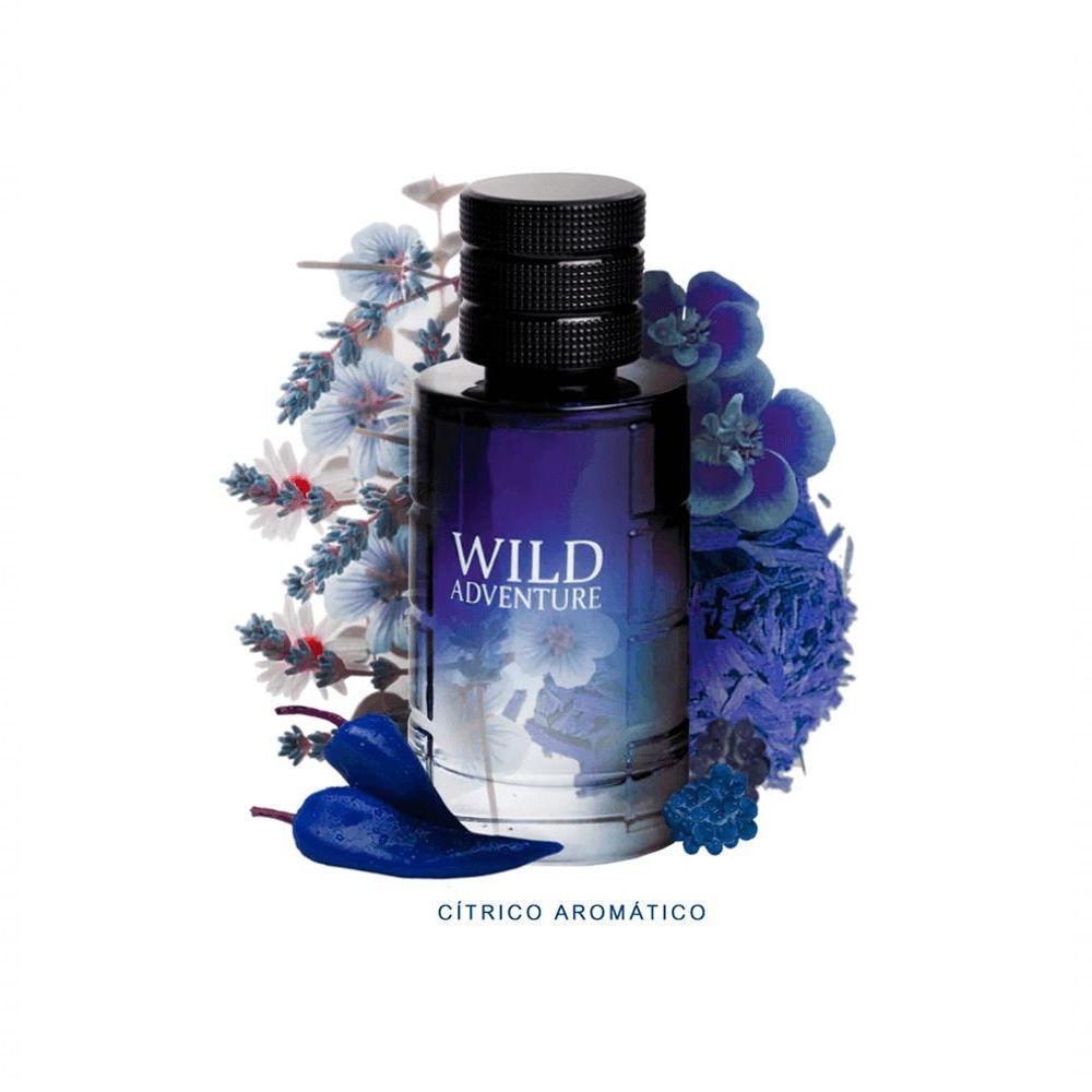 Linn Young Wild Adventure Eau De Toilette - Perfume Masculino 100ml - 3