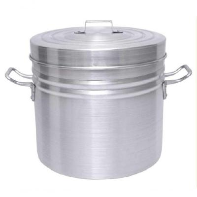 Caldeirão Panelão Industrial De Aluminio Nº28, 15l Com Tampa