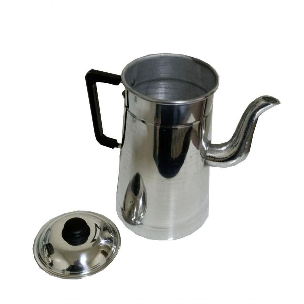 Kit Chaleira 3 Litros E Bule 1,8 Litros De Alumínio Polido - 4