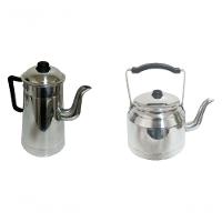 Kit Chaleira 3 Litros E Bule 1,8 Litros De Alumínio Polido - 1