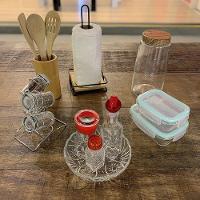 Conjunto Lyor 3 Utensílios E Suporte Em Bambu - 3