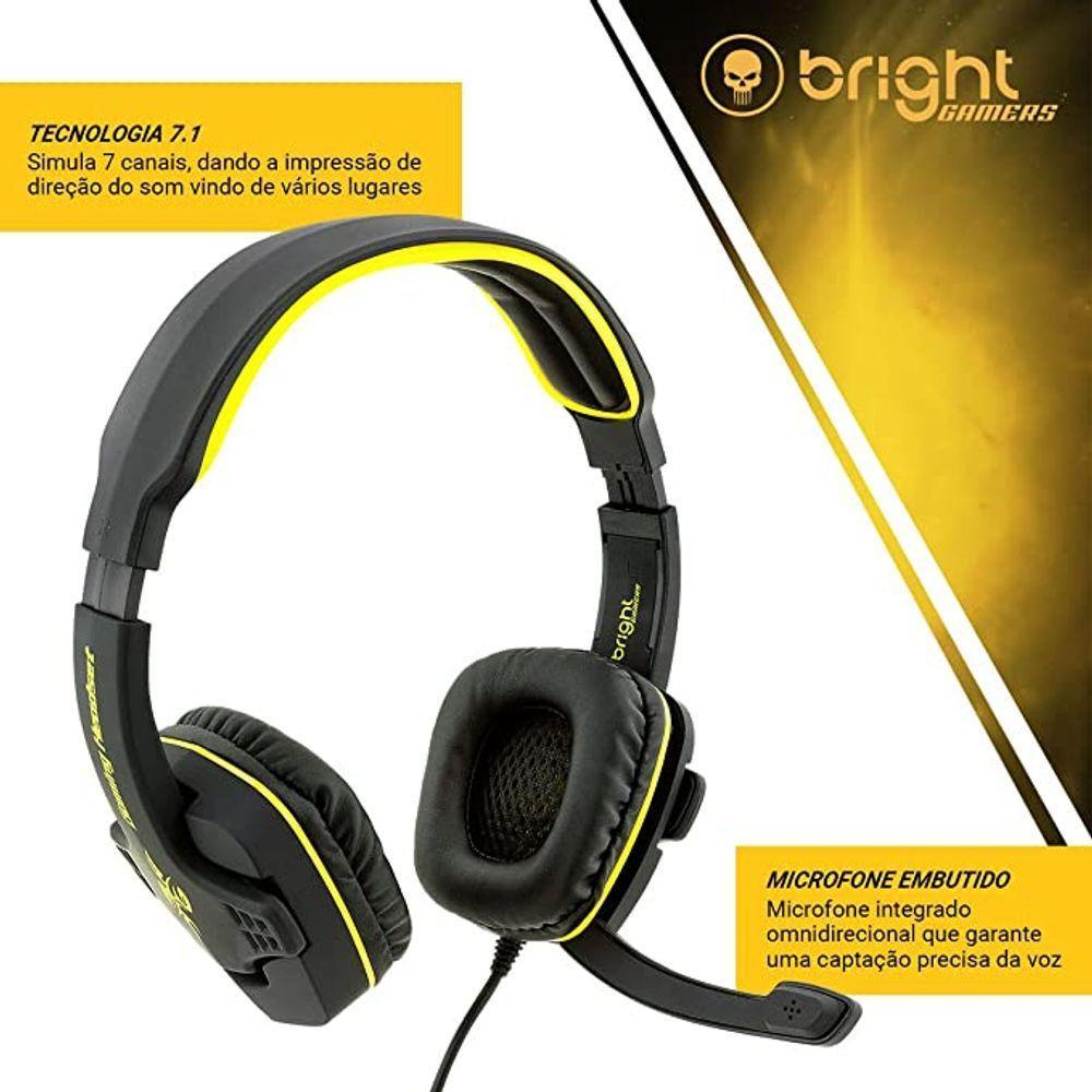 Headset Gamer 7.1 Usb - 3