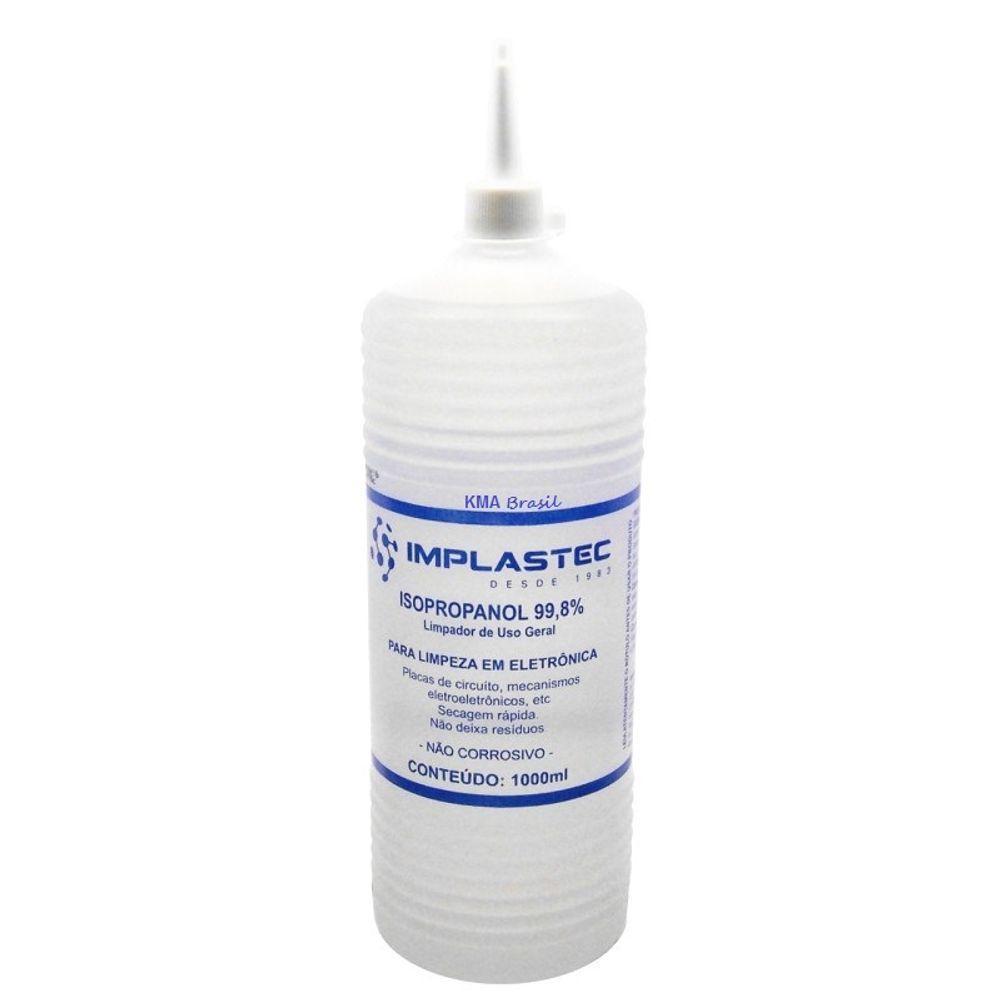Alcool Isopropilico 1000ml- Implastec - 1
