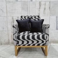 Kit 4 Capa Almofadas Cetim 35x35 Luxo Ziper Invisivel - Magic Enxovais Preto - 3