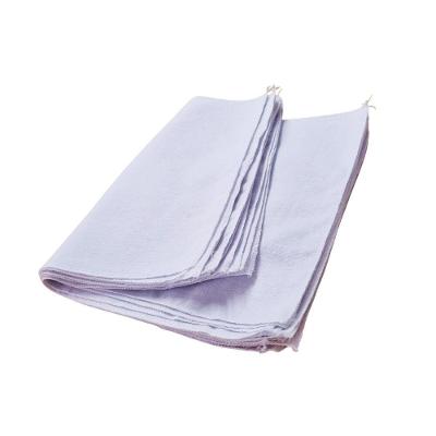 Kit 10 Flanelas Branca 100% Algodão Para Limpeza - Magic Enxovais Branco