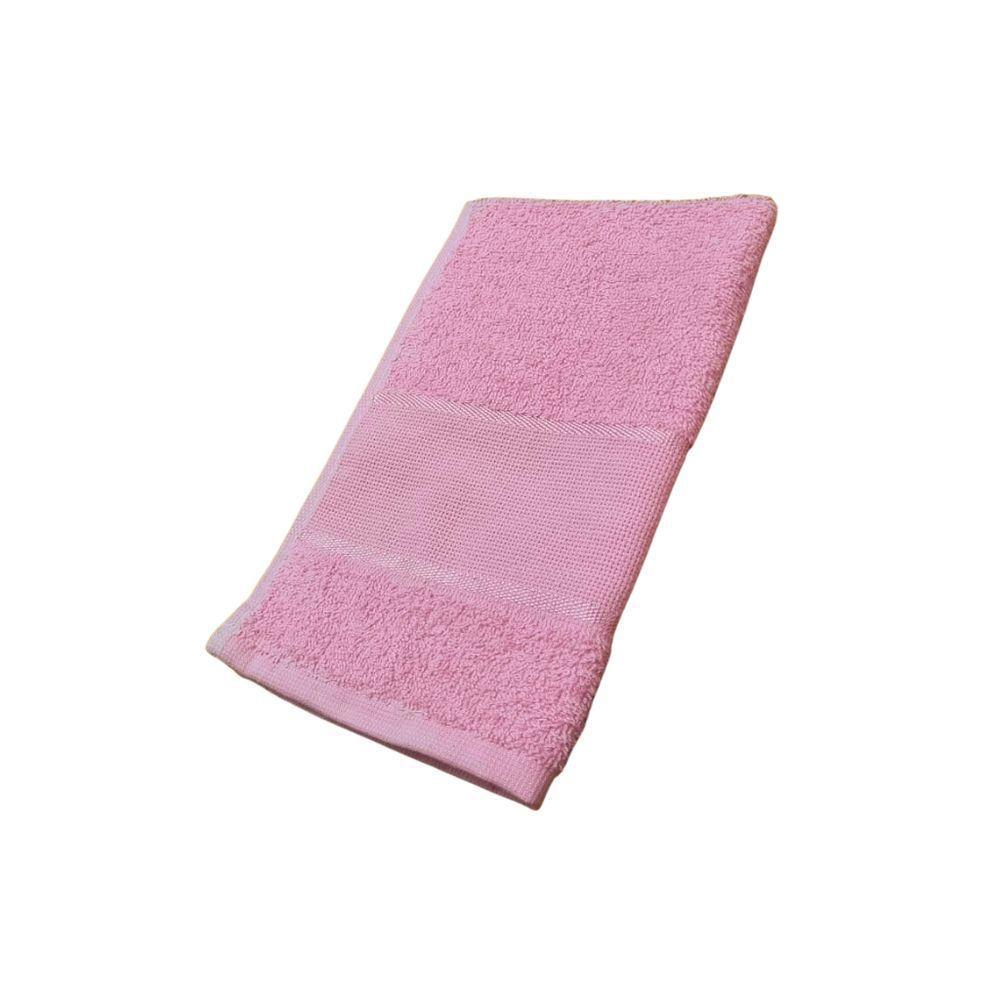 Toalha Pano Lavabo Para Bordado Ponto Cruz Patchwork Avulsa Torino2 Dohler Rosa - 1