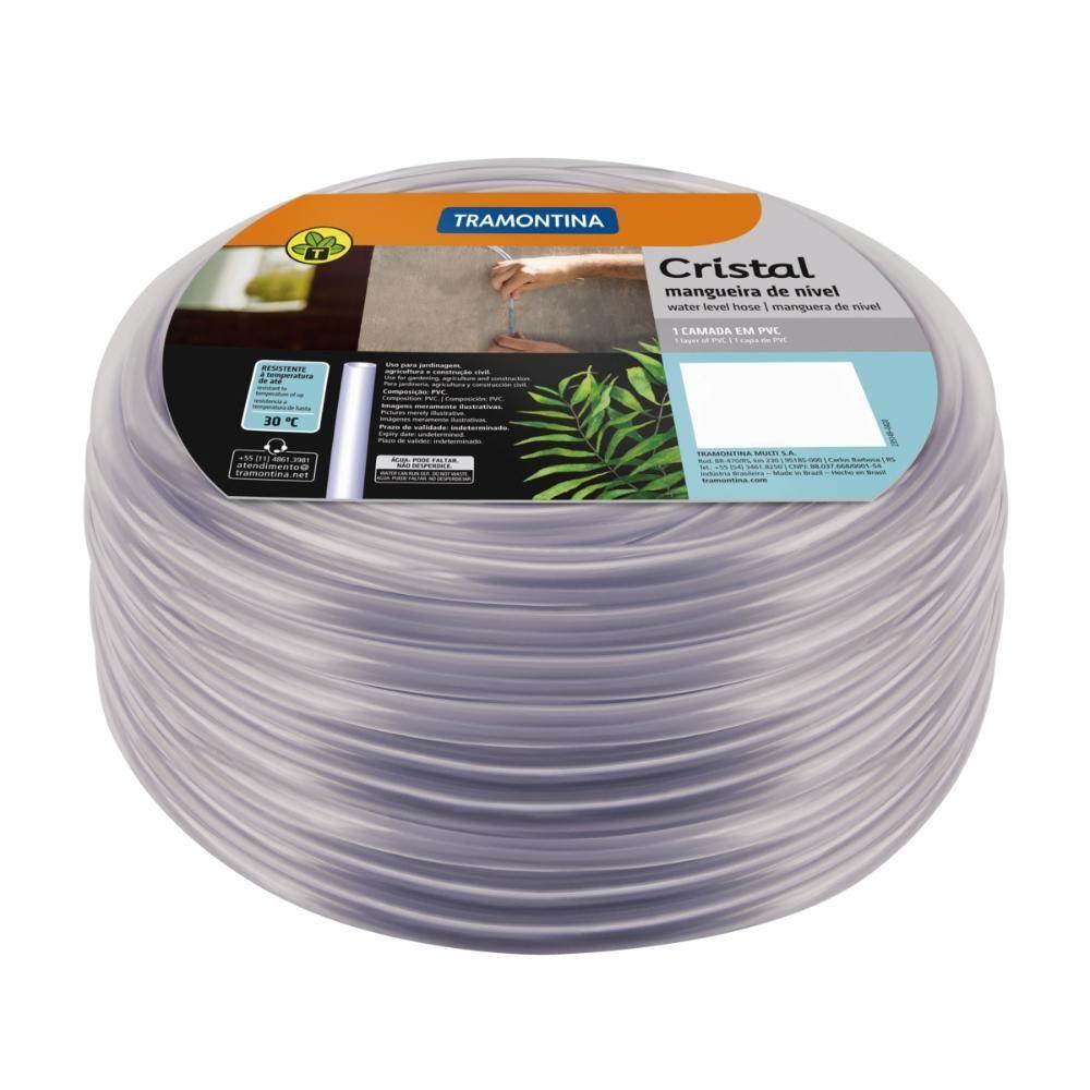 Mangueira De Nível Cristal Tramontina 5/16 Polegada X 2 Mm 1 Camada 50 M - 1