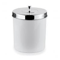 Lixeira Cesto De Lixo Com Aro Interno 5l Tampa Inox Cozinha - 1