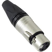Conector Xlr(f) 3 Pólos Datalink - Pct - 10 - 1