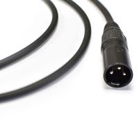 Cabo Para Microfone Xlr Macho / Xlr Femea Ninja Lw 30ft 9,15 Metros Preto - 2