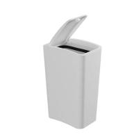 Lixeira Com Tampa Click 2 - Astra Branco - 3