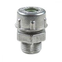 Conector Prensa-cabo 3-4" Em Alumínio - Bucha Na Cor Cinza - 2