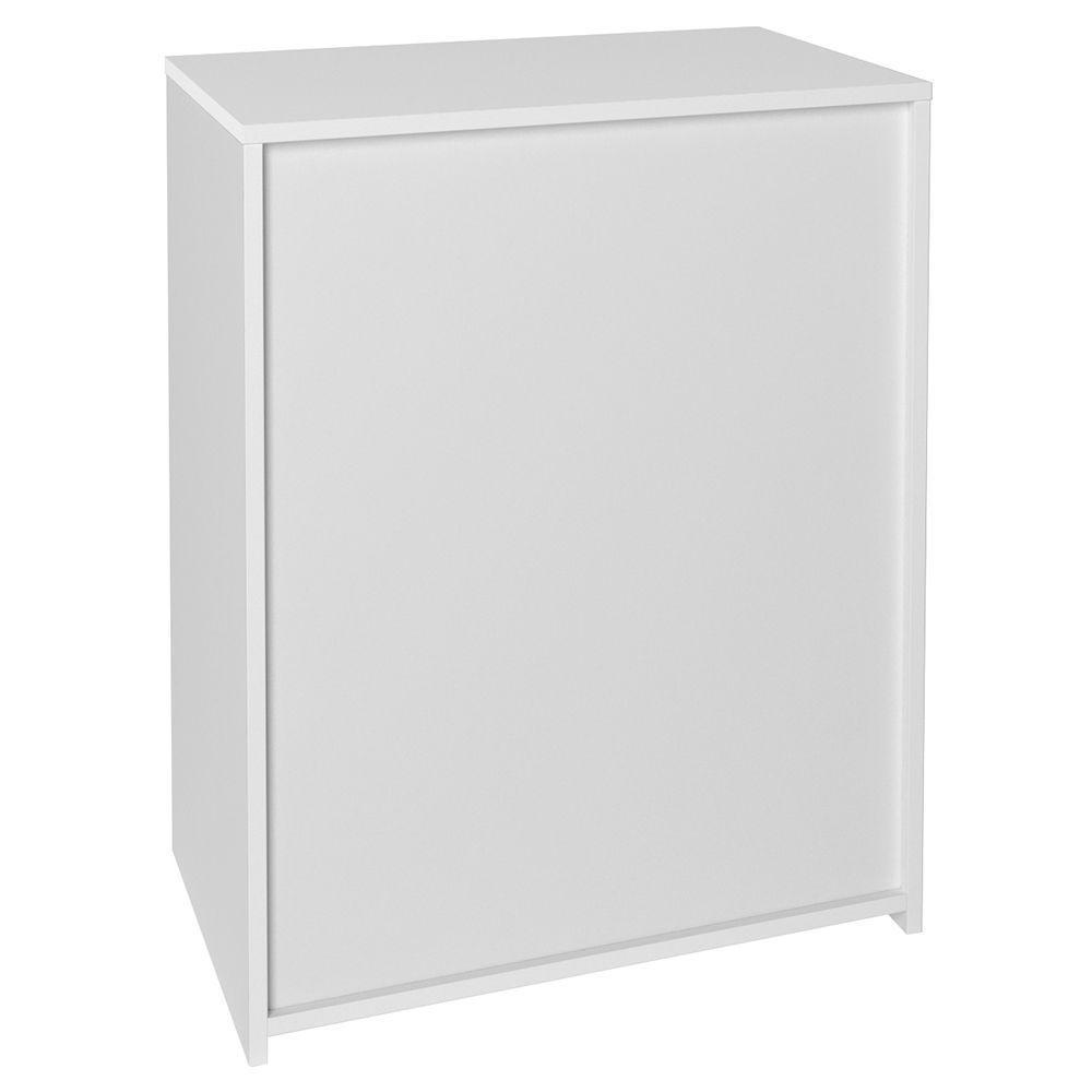 Kit 2 Balcão Para Escritório Café 60cm 2 Portas Look A06 Branco - Mpozenato - 3