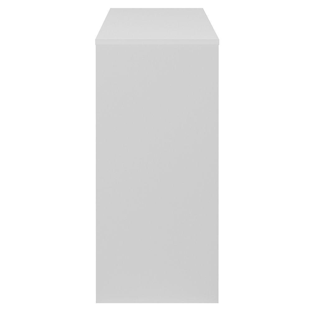 Kit 2 Balcão Para Escritório Café 60cm 2 Portas Look A06 Branco - Mpozenato - 6