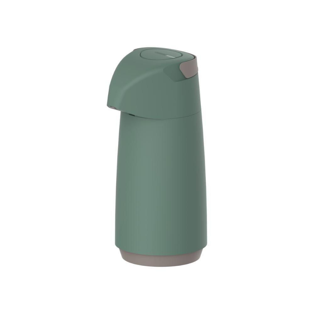 Garrafa Térmica Tramontina Exata Em Plástico Verde Com Ampola De Vidro 1 L - 1