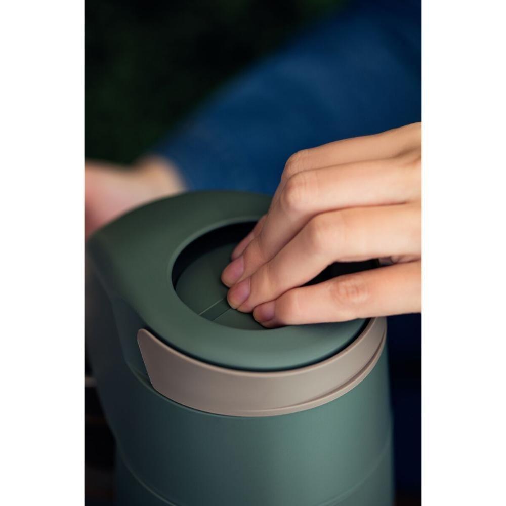 Garrafa Térmica Tramontina Exata Em Plástico Verde Com Ampola De Vidro 1,8 L - 2