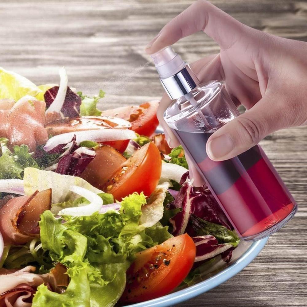 Galheteiro De Vidro Spray Base Inox Kit 4 Peças Paliteiro - 2