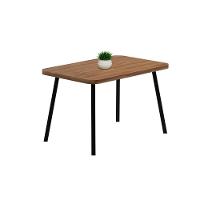 Mesa De Jantar 4 Lug Retangular 1,2m Stellar Carraro Nog Pre - 8