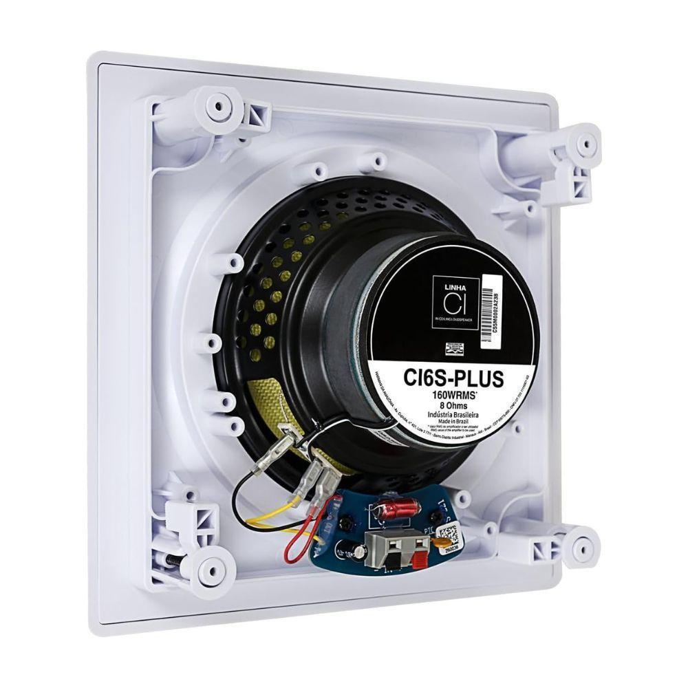 Caixa Som Jbl Arandela Ci6s-plus 160w Quadrada Unitaria - 3