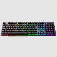 Teclado Gamer Viper Pro Semi Mecanico Rgb Naja - 408 Preto Bivolt - 4