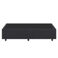 Base Cama Box Viúva Veludo Skybox Cor Preto - 3