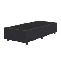 Base Cama Box Viúva Veludo Skybox Cor Preto