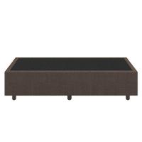 Base Cama Box Viúva Veludo Skybox Cor Marrom - 2