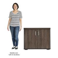 Conjunto Escritório Home Office 3 Peças Mesa Em L Corp A06 Charuto-preto - Mpozenato - 9