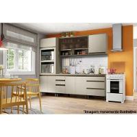 Armário De Cozinha Modulado Connect C/ 1 Porta Duna/cristal - Henn - 3