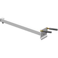 Suporte Refletor Inclinado Parede Braço 30 Cm Branco - 6